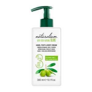 Moisturising Body Cream Oliva 100% Naturalium/300 ml