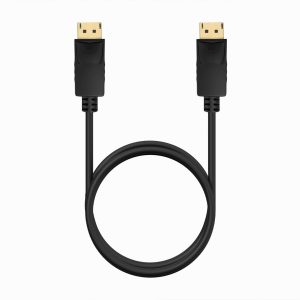 DisplayPort Cable Aisens A124-0738 Black 1 m 4K Ultra HD