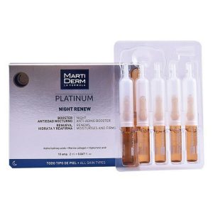 Ampoules Martiderm Platinum Night Renew/30 Units