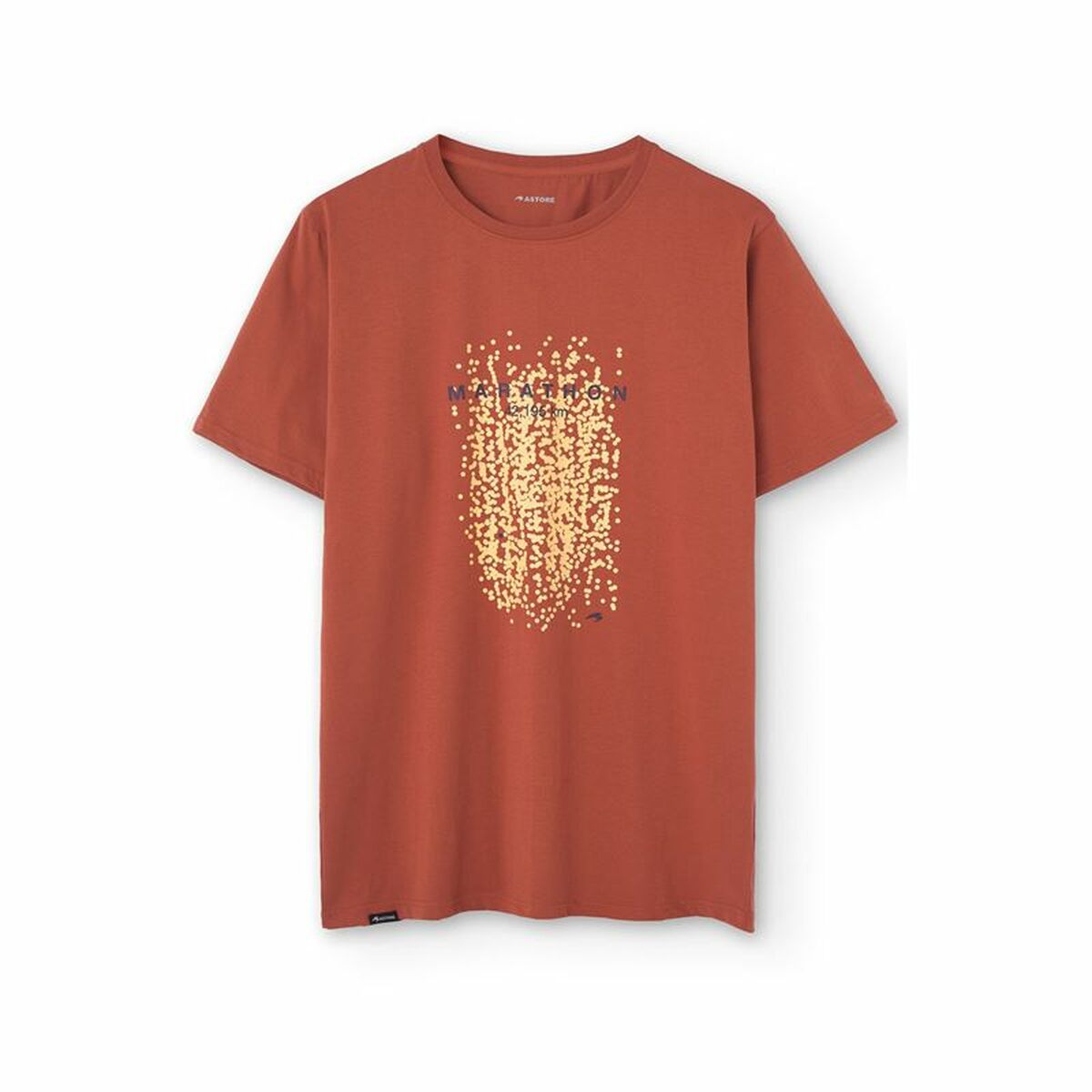 Short-sleeve Sports T-shirt Astore Dark Orange/S