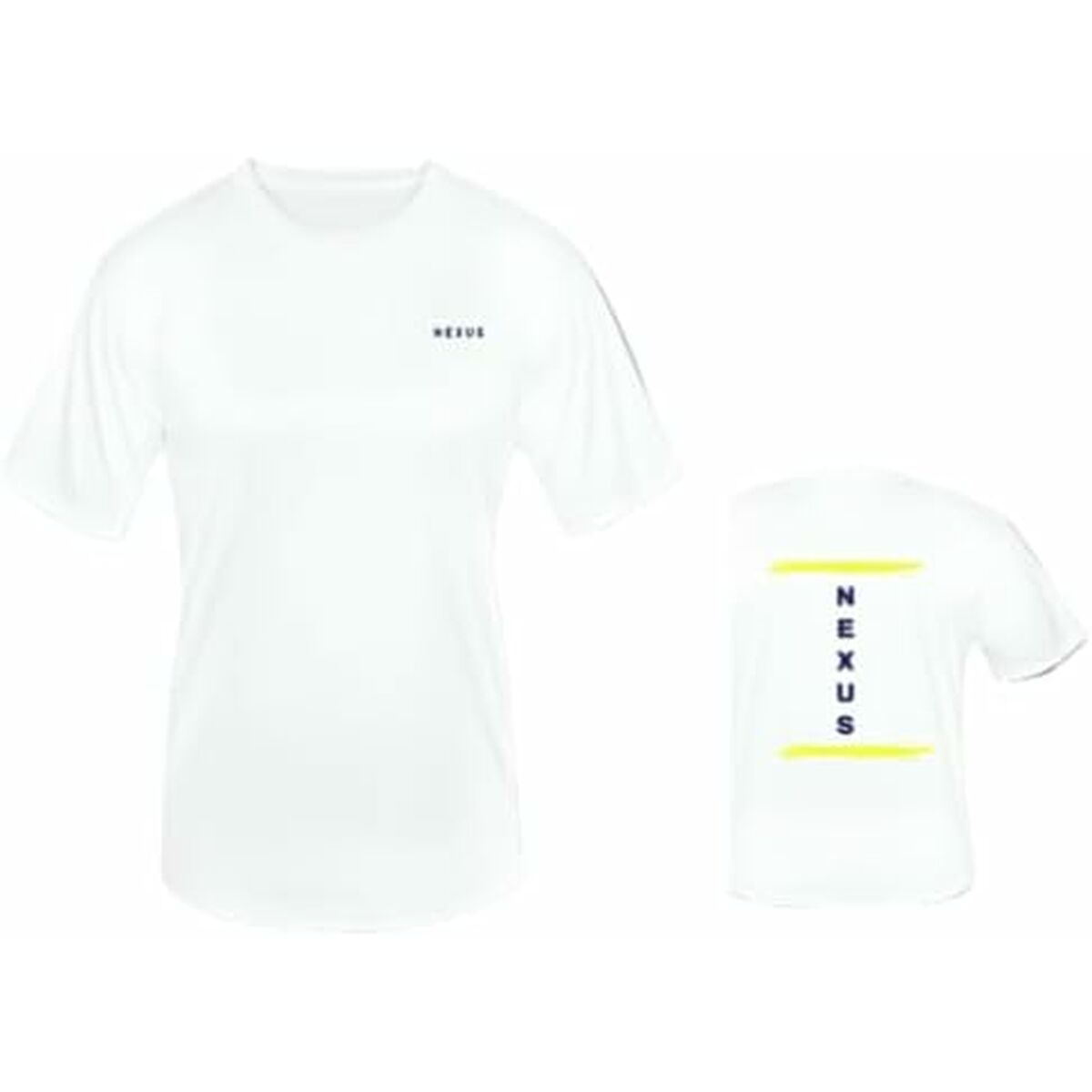 Men’s Short Sleeve T-Shirt Nexus Gran Barrera White Brown/M