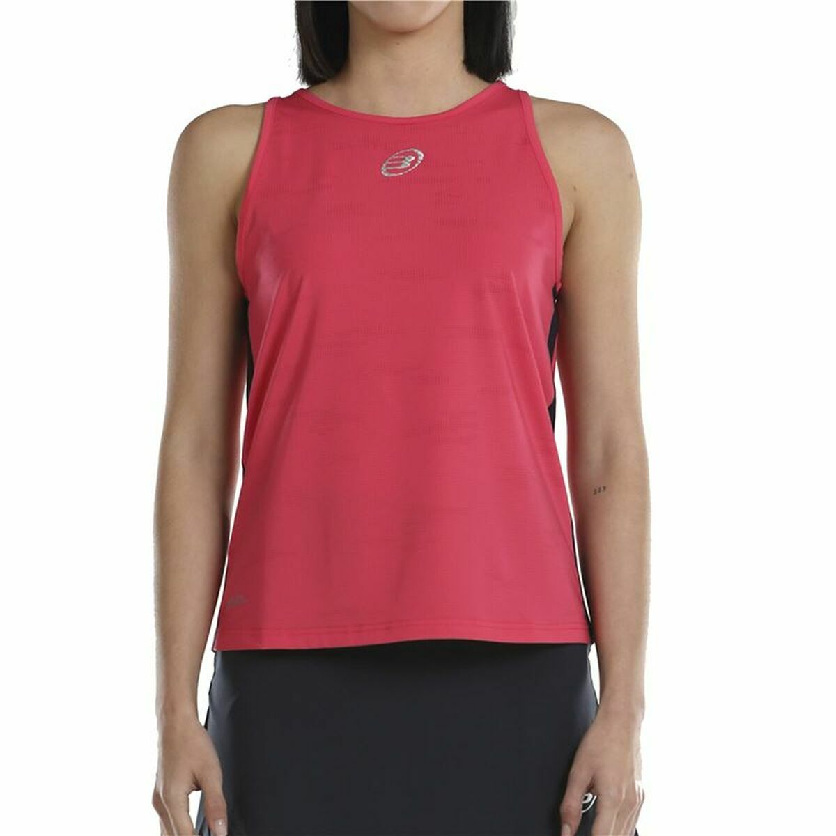 Short-sleeve Sports T-shirt Bullpadel Unase Crimson Red/XS