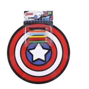 Stationery Set The Avengers Red Notebook (30 x 30 x 1 cm)