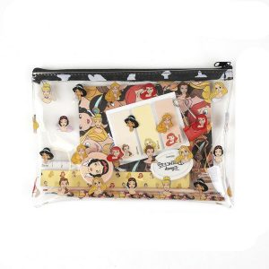 Stationery Set Disney Princess black (6 Pieces)