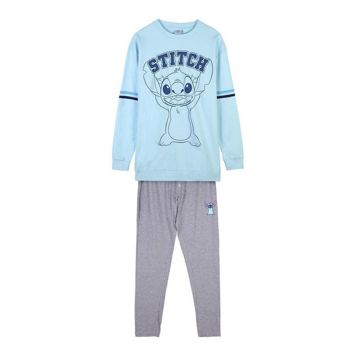 Pyjama Stitch Lady Light Blue/XS