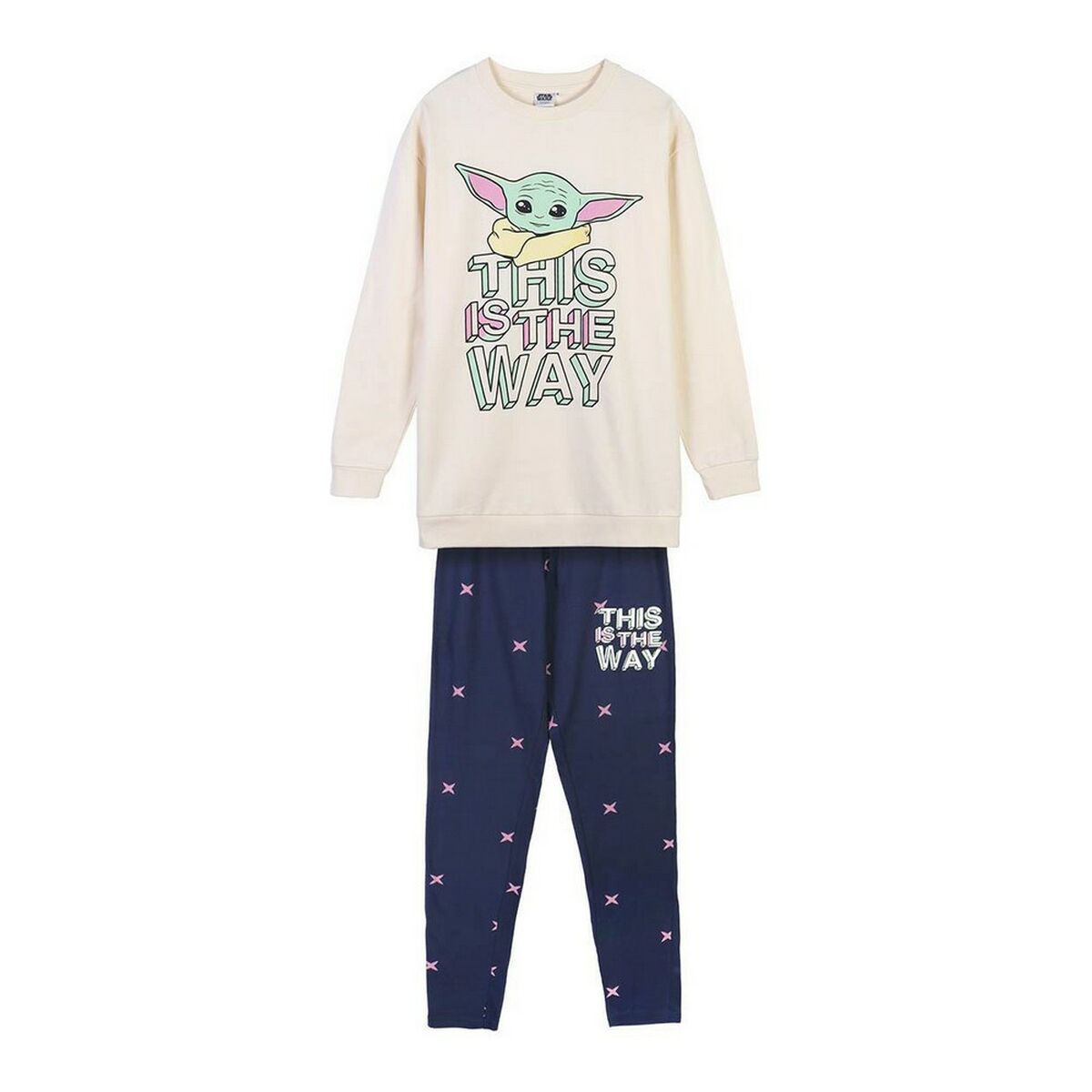 Pyjama The Mandalorian Beige Lady/XS