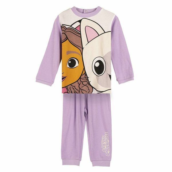 Children's Pyjama Gabby's Dollhouse Purple/18 Months