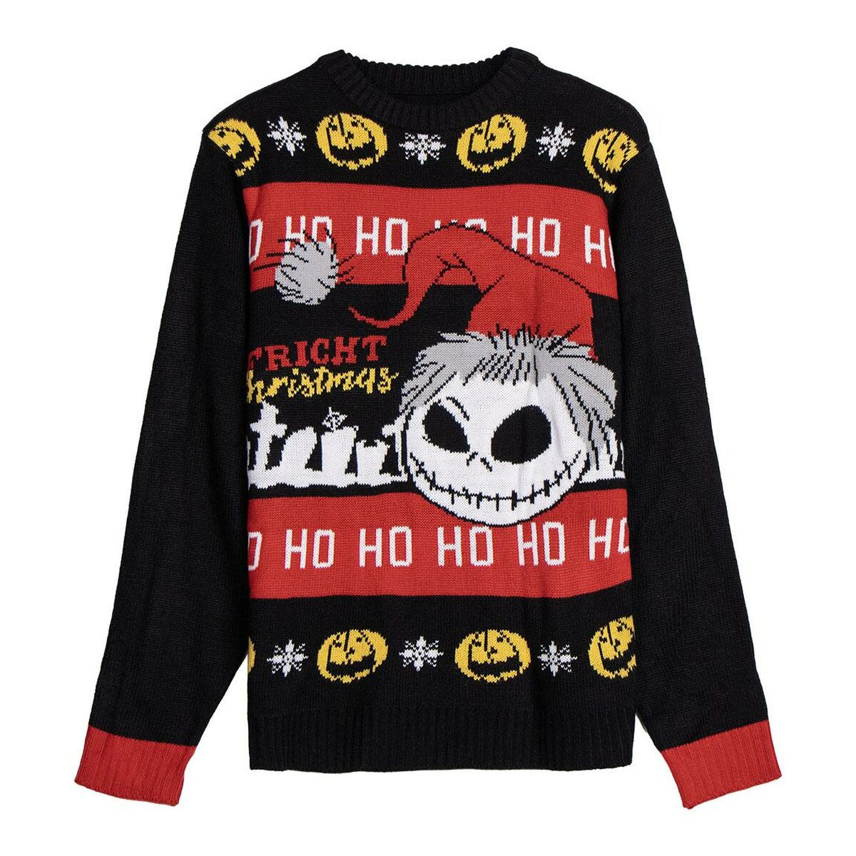 Unisex Jumper The Nightmare Before Christmas Black/XL