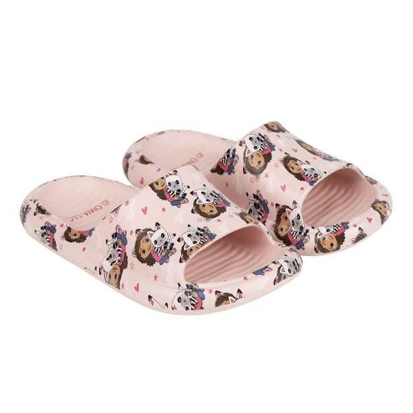 Swimming Pool Slippers Gabby's Dollhouse Pink/24-25