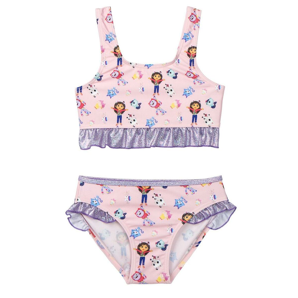 Bikini Gabby's Dollhouse Pink/5 Years