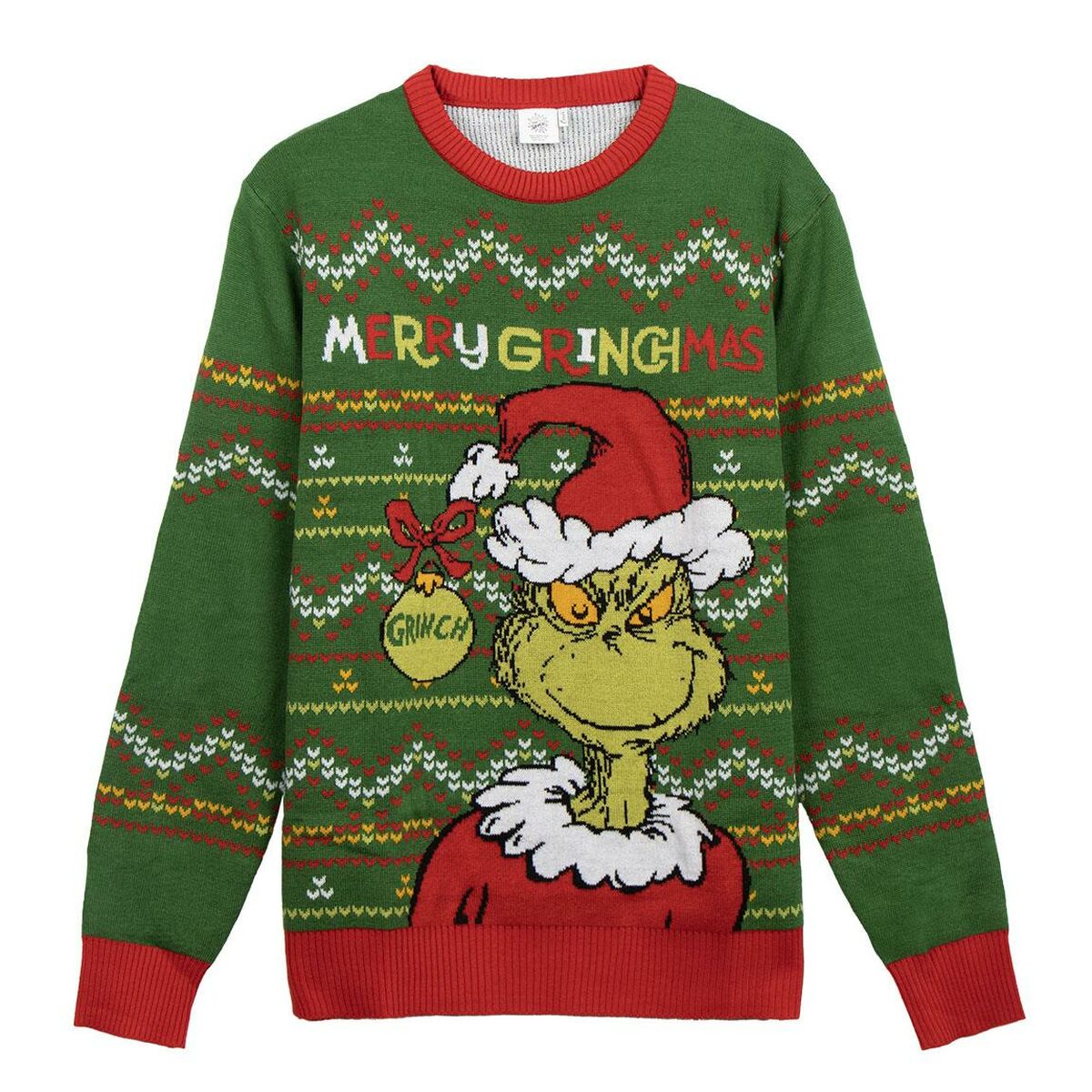 Men’s Jumper The Grinch Green/XXL