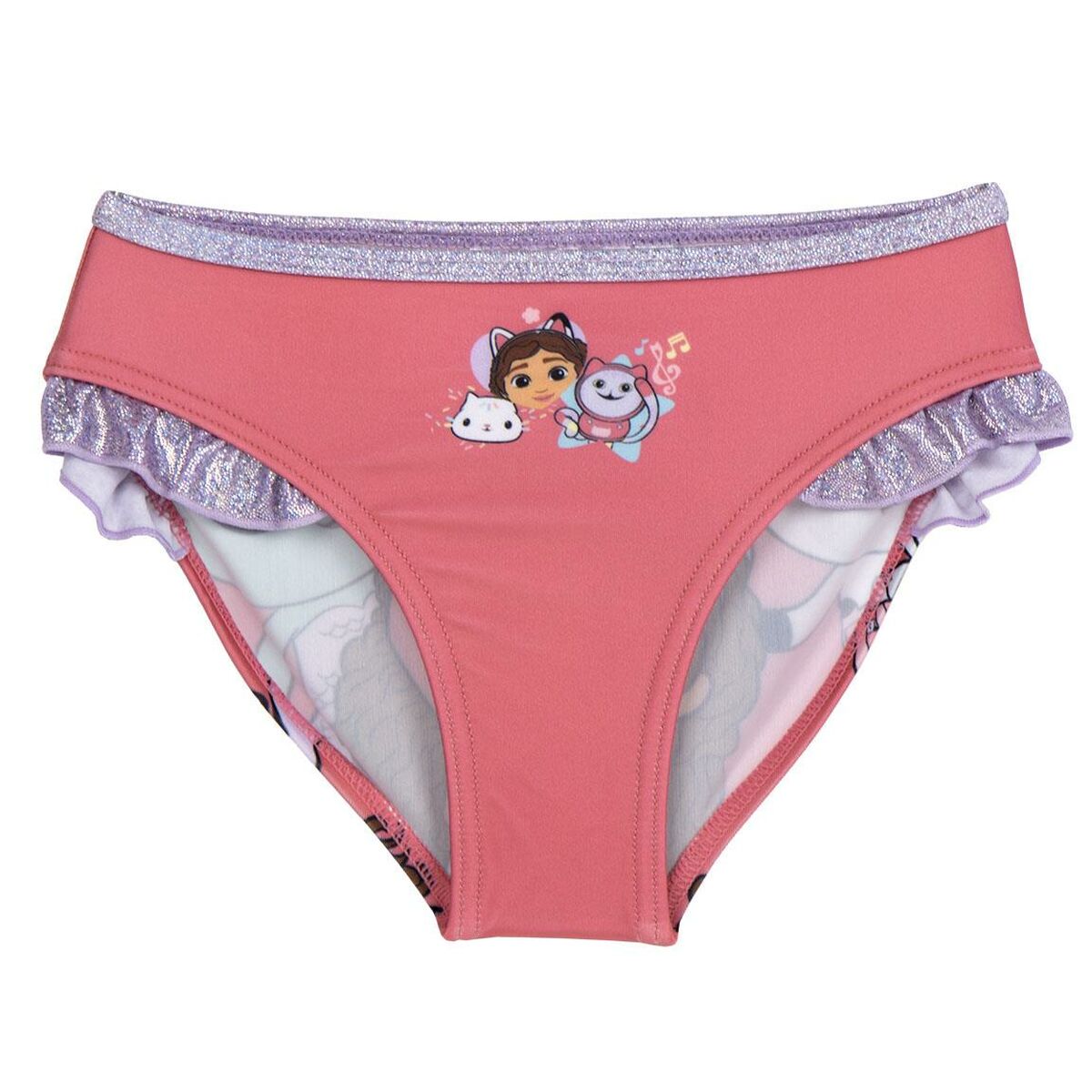 Swimsuit for Girls Gabby's Dollhouse Pink/2 Years