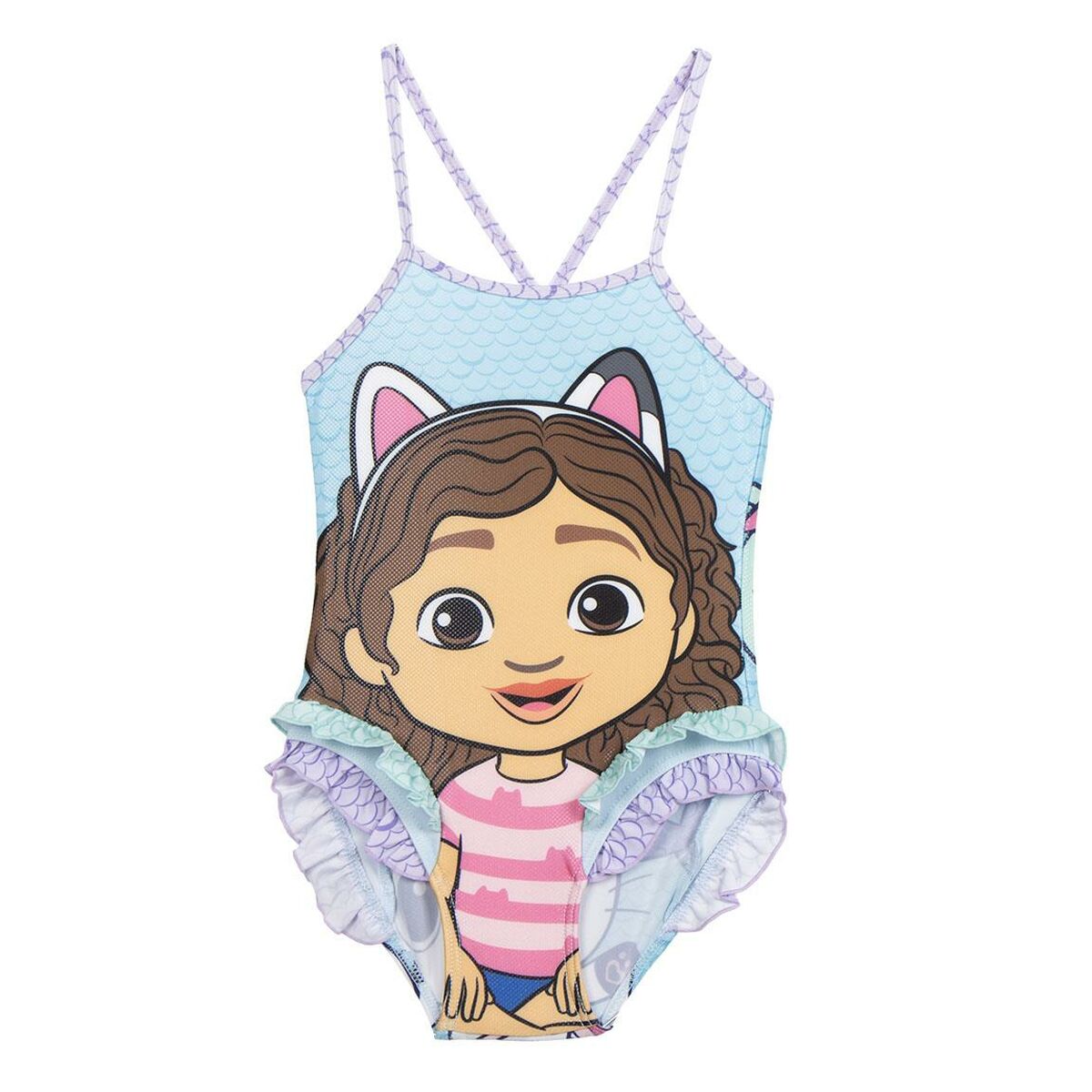 Swimsuit for Girls Gabby's Dollhouse Multicolour/2 Years