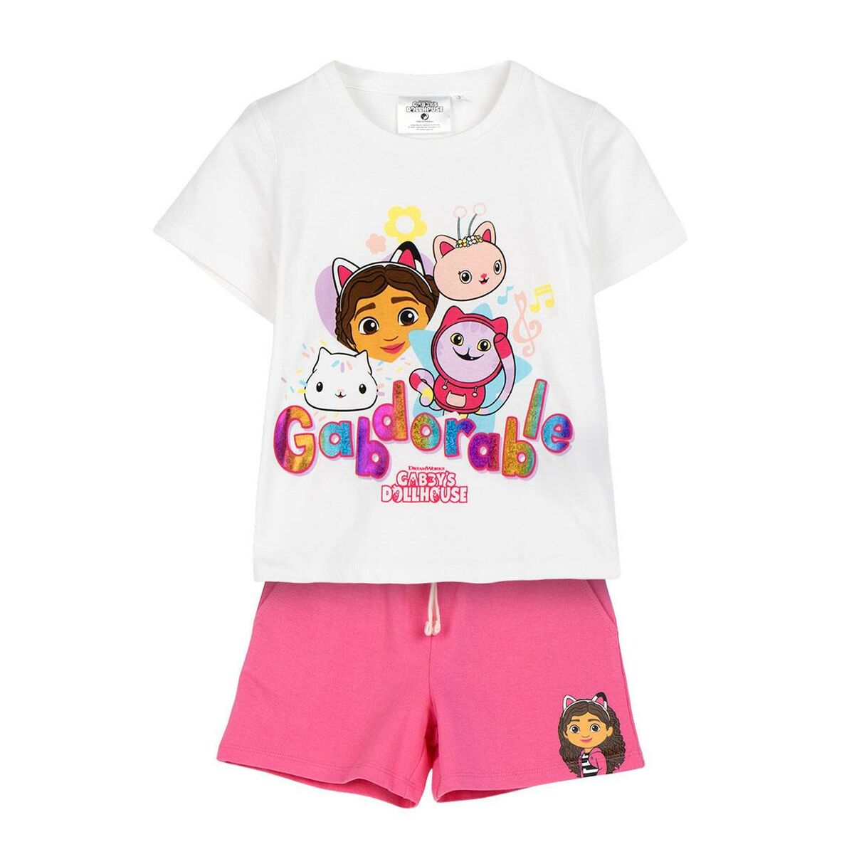 Set of clothes Gabby's Dollhouse White/2 Years