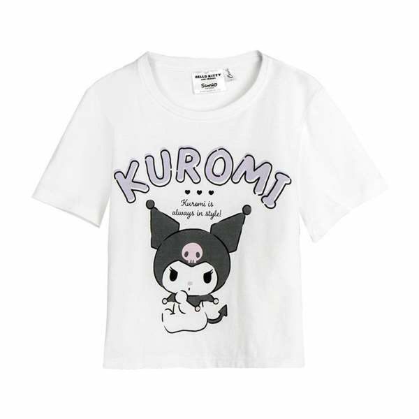 Child's Short Sleeve T-Shirt Hello Kitty White/2 Years