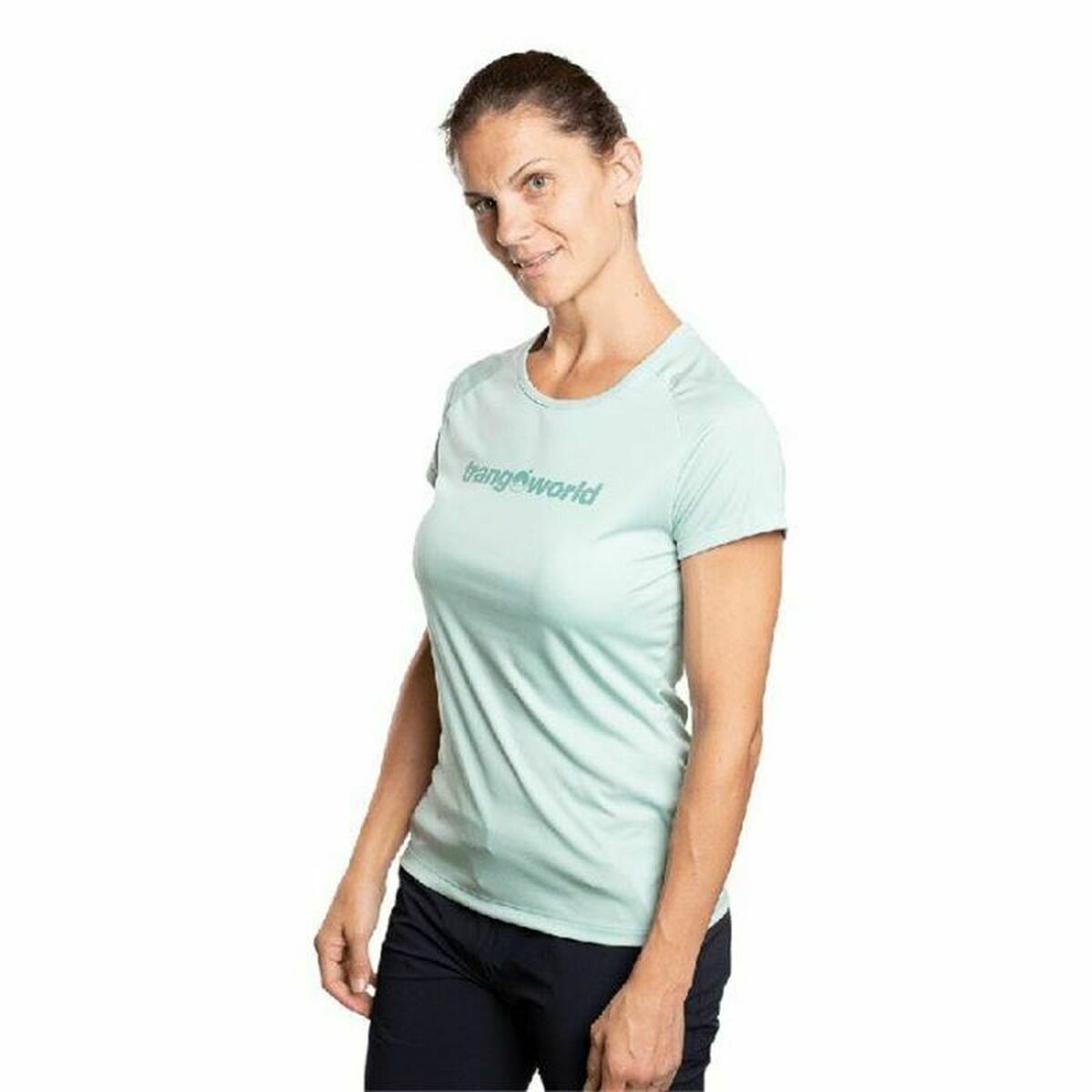 T-shirt Trangoworld  Chovas Aquamarine/M