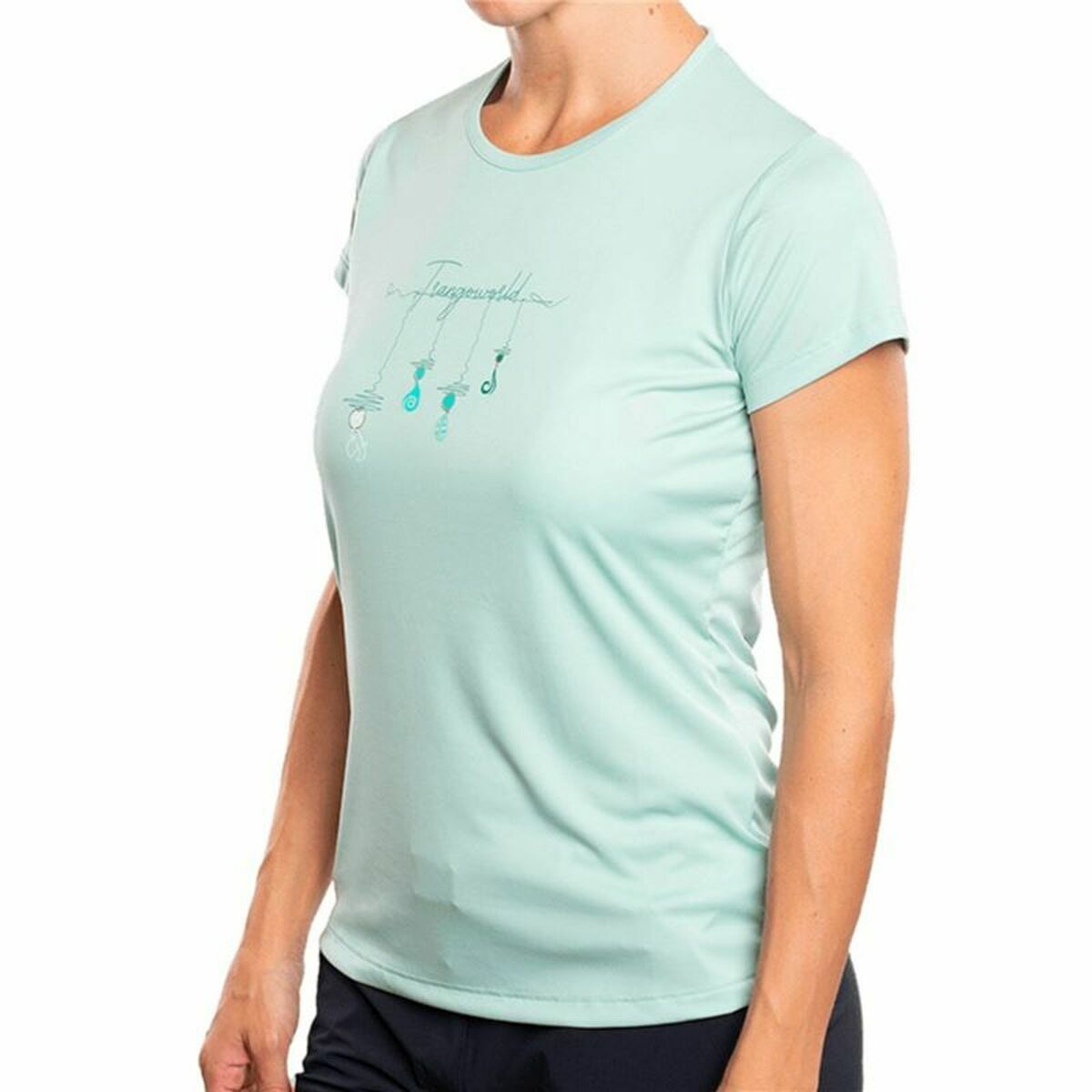 T-shirt Trangoworld  Zalabi Aquamarine/S