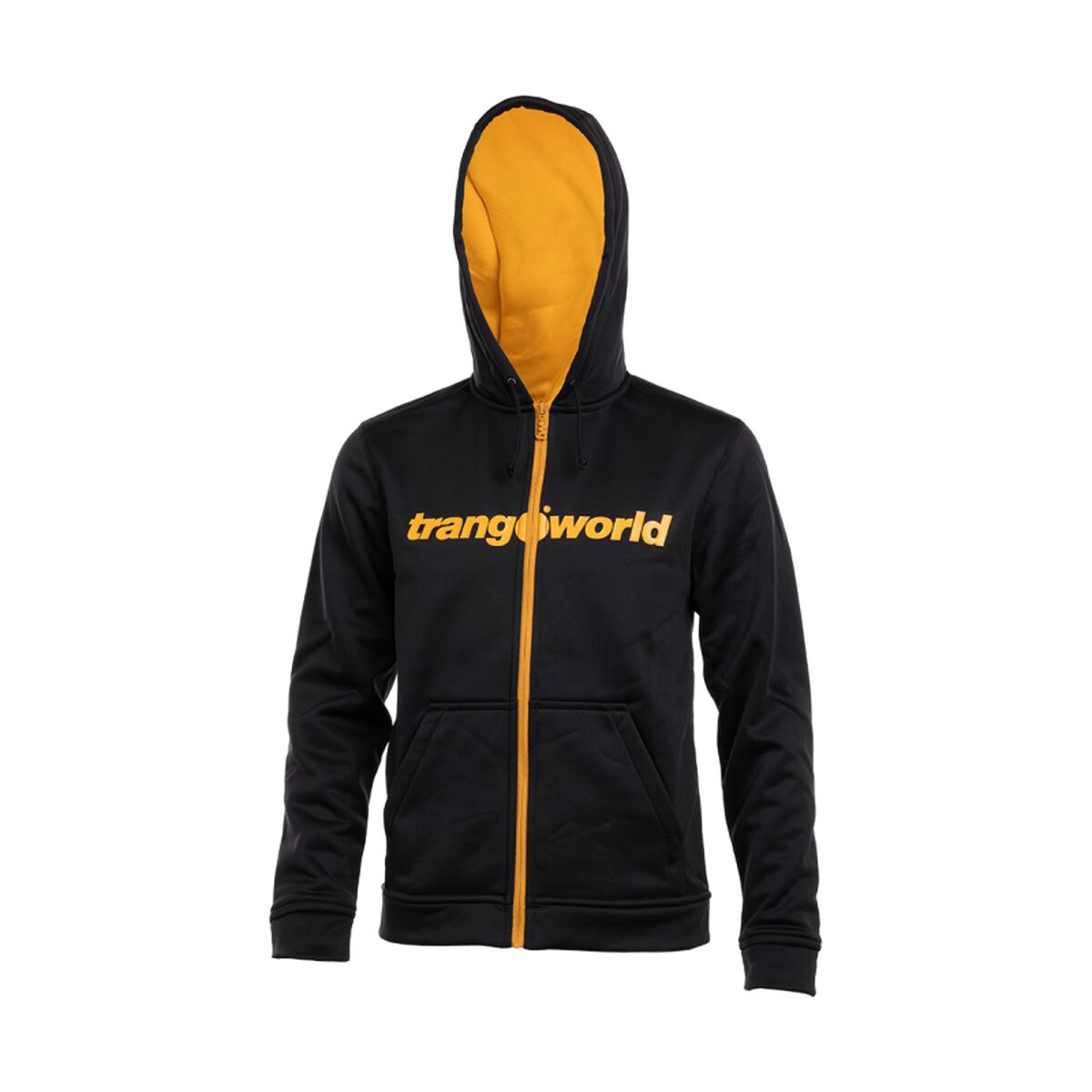 Men’s Zipped Hoodie Trangoworld RIPON PC0070335HH  Black/L