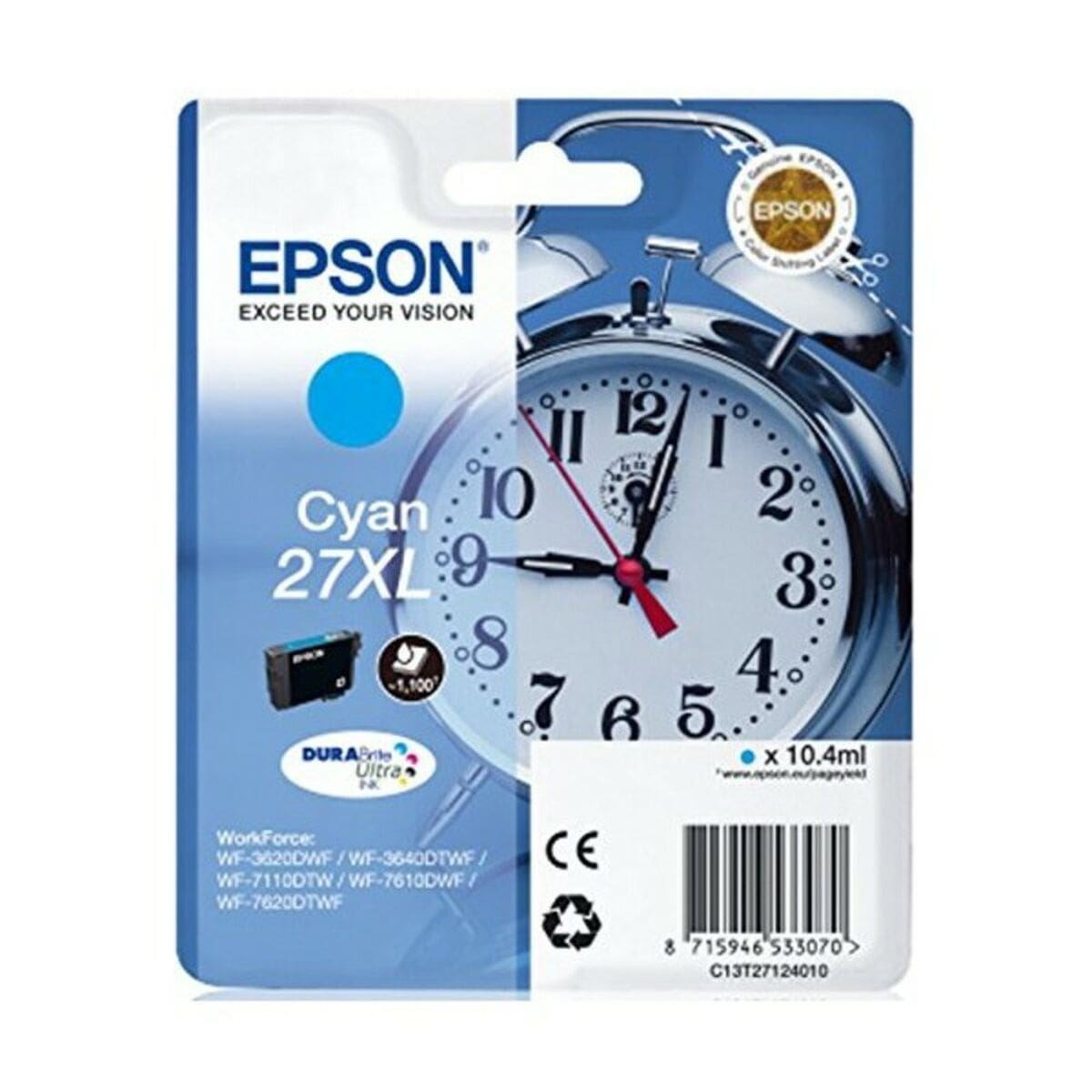 Compatible Ink Cartridge Epson T27XL/Yellow