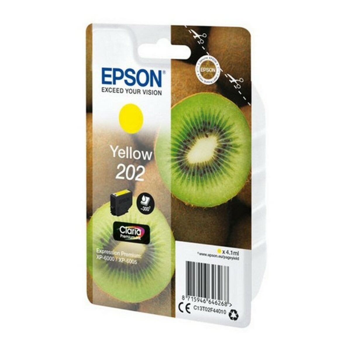 Compatible Ink Cartridge Epson C13T02F (4,1 ml)/Yellow