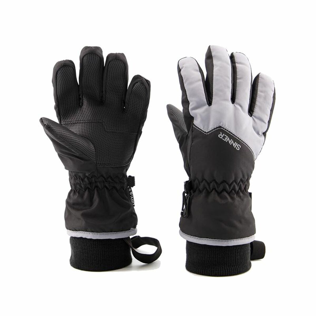 Ski gloves Sinner Phoenix Black/5-6 Years