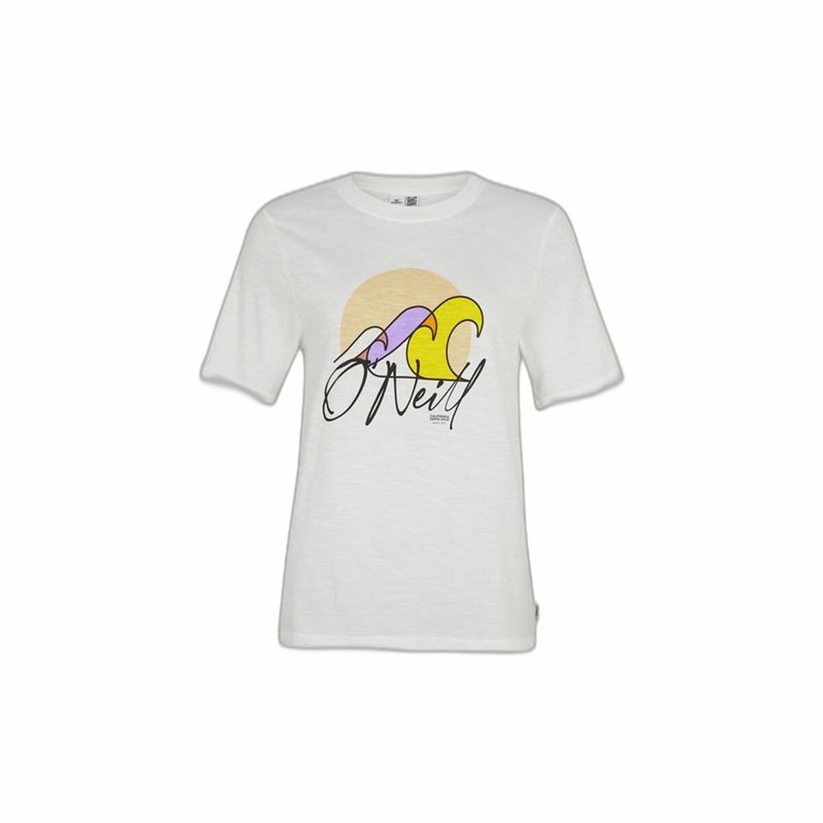 Women’s Short Sleeve T-Shirt O'Neill Luano Graphic White/S