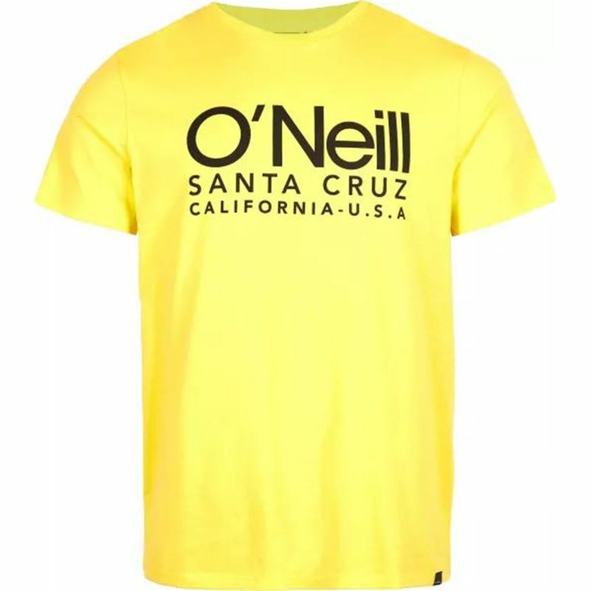 Men’s Short Sleeve T-Shirt O'Neill Cali Original Yellow/S