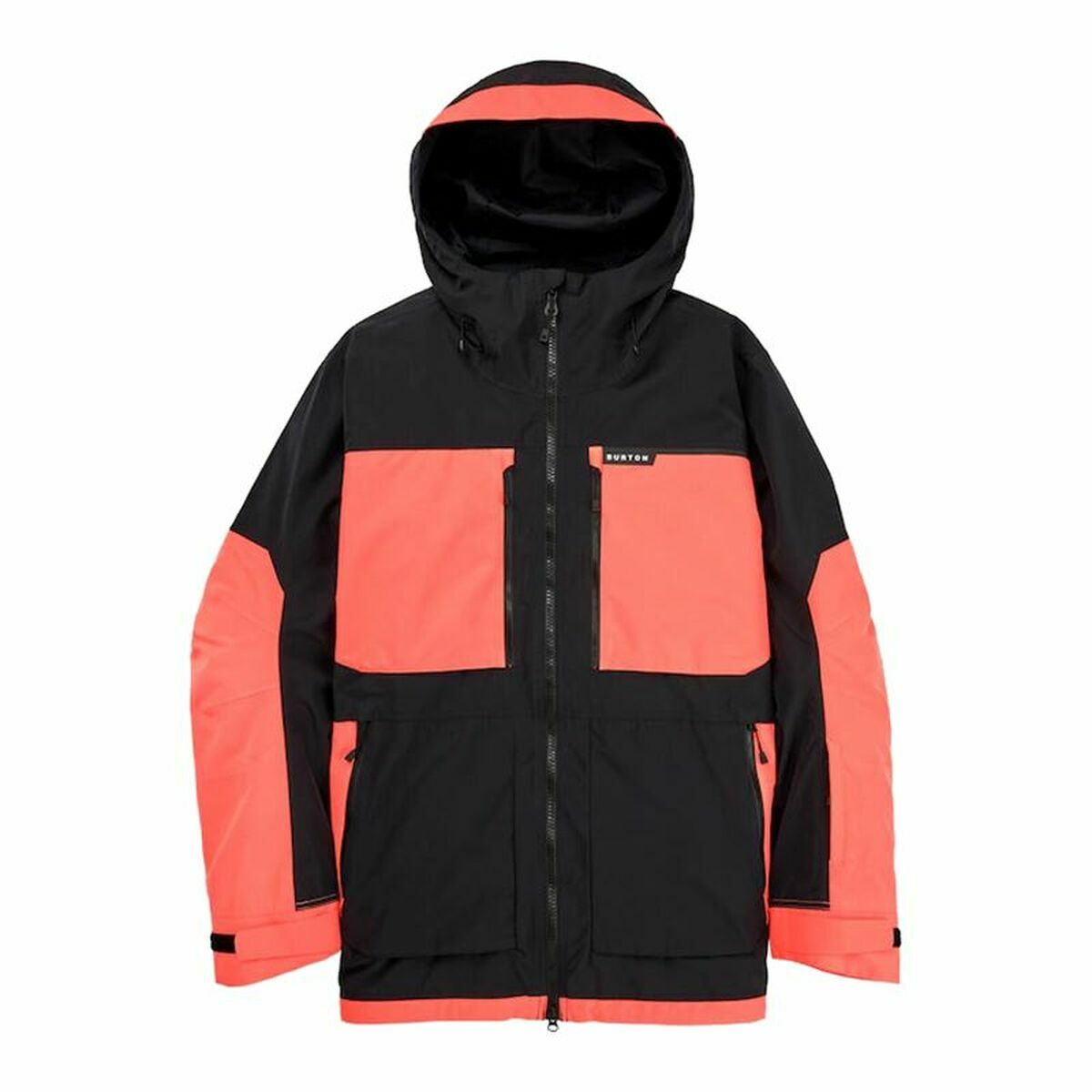 Ski Jacket Burton Frostner Black Orange Men/S