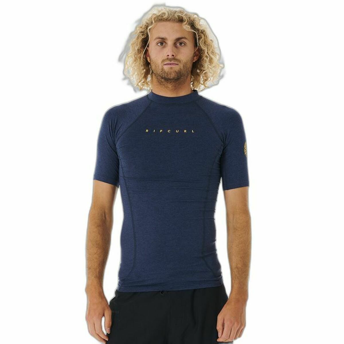 Bathing T-shirt Rip Curl  Dawn Patrol Perf Dark blue Men/XL
