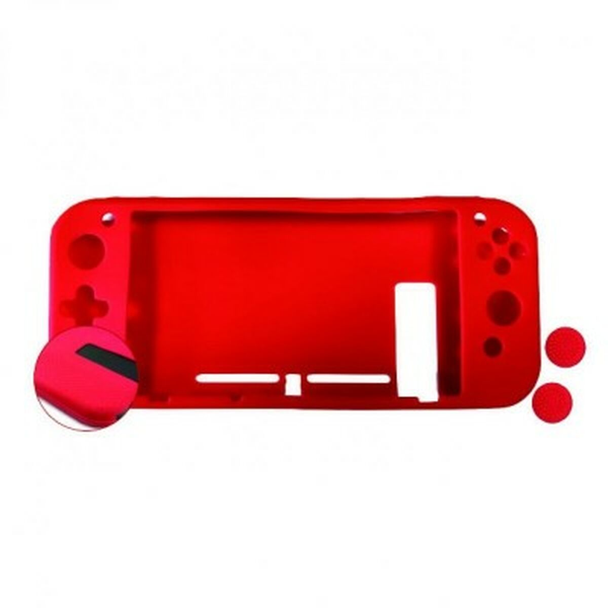 Tablet cover Nuwa Nintendo Switch Lite Silicone/Black
