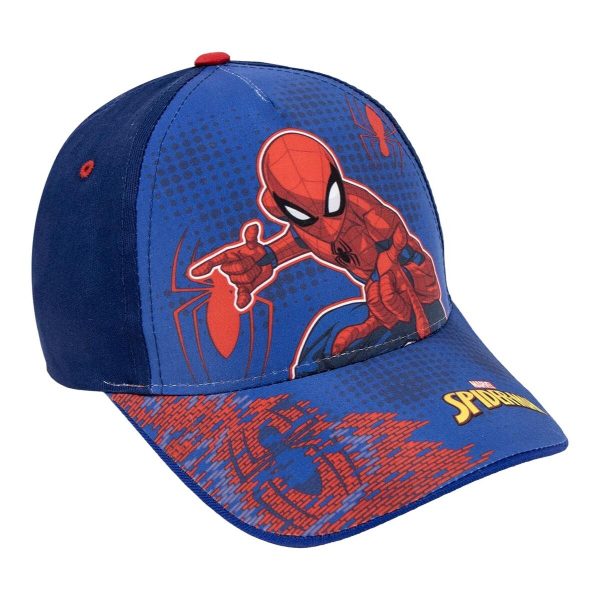 Child Cap Spider-Man Blue (53 cm)