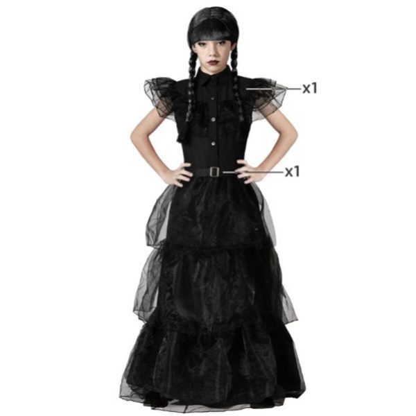 Costume for Children Wednesday/5-6 Years - Image 2