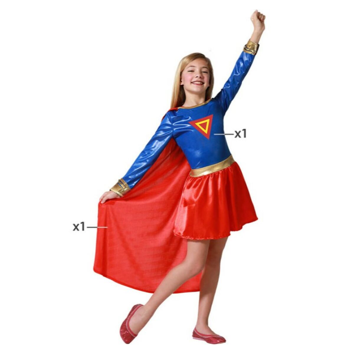Costume for Children Comic Hero Girl/3-4 Years