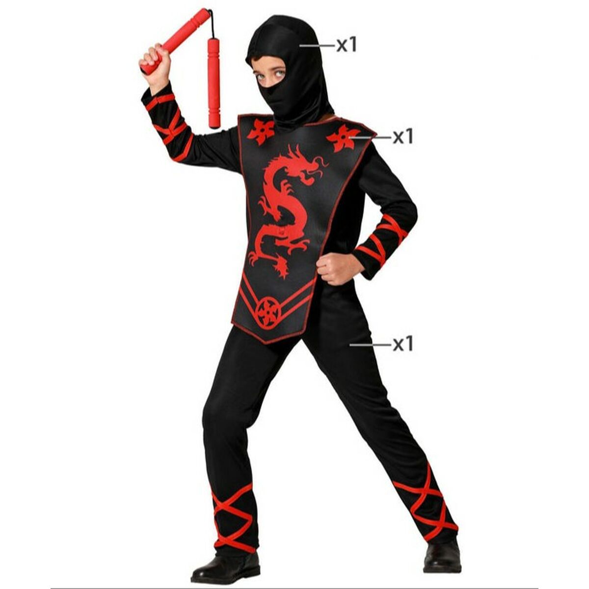 Children's costume Ninja/3-4 Years