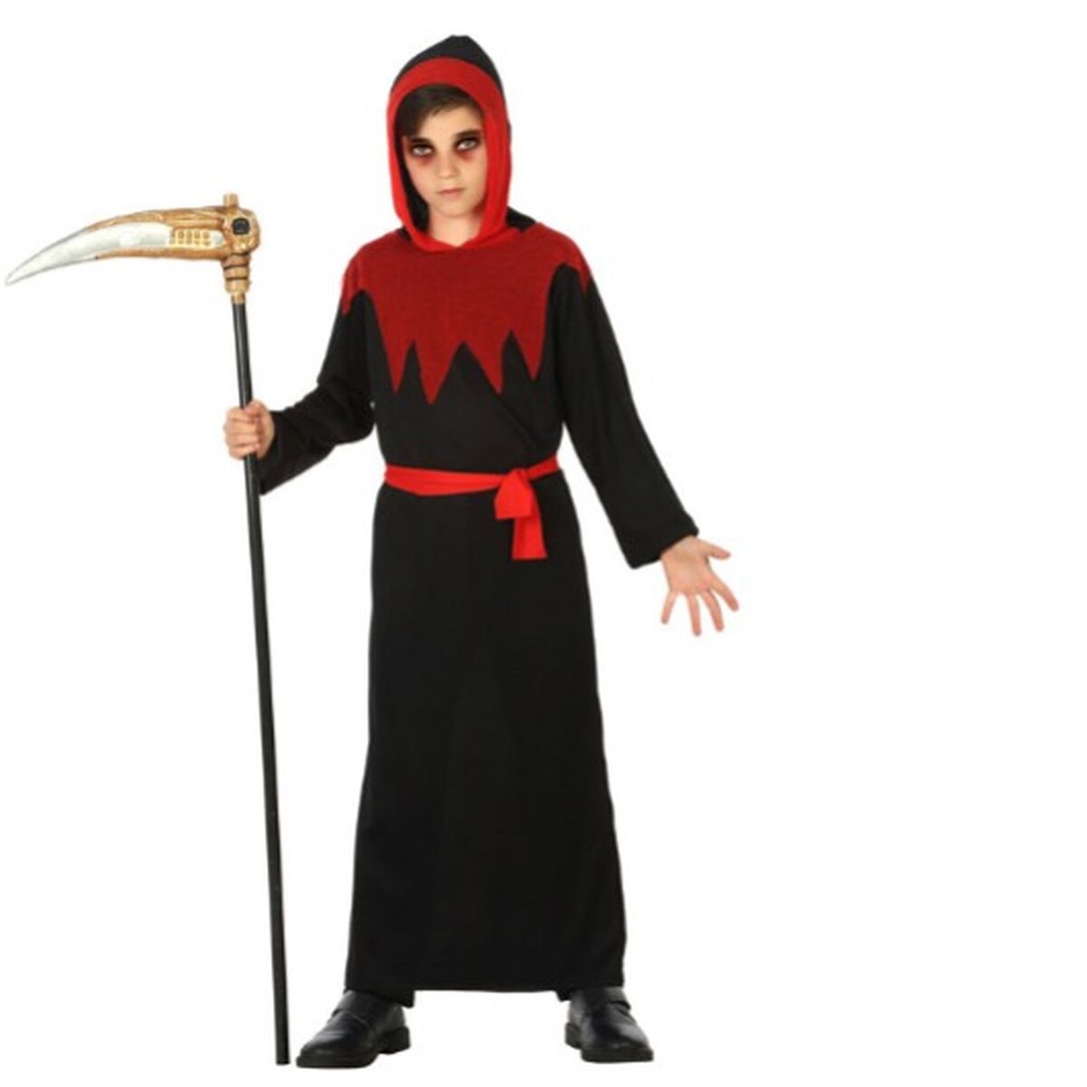 Costume for Children Black Male Demon (2 Pieces)/3-4 Years