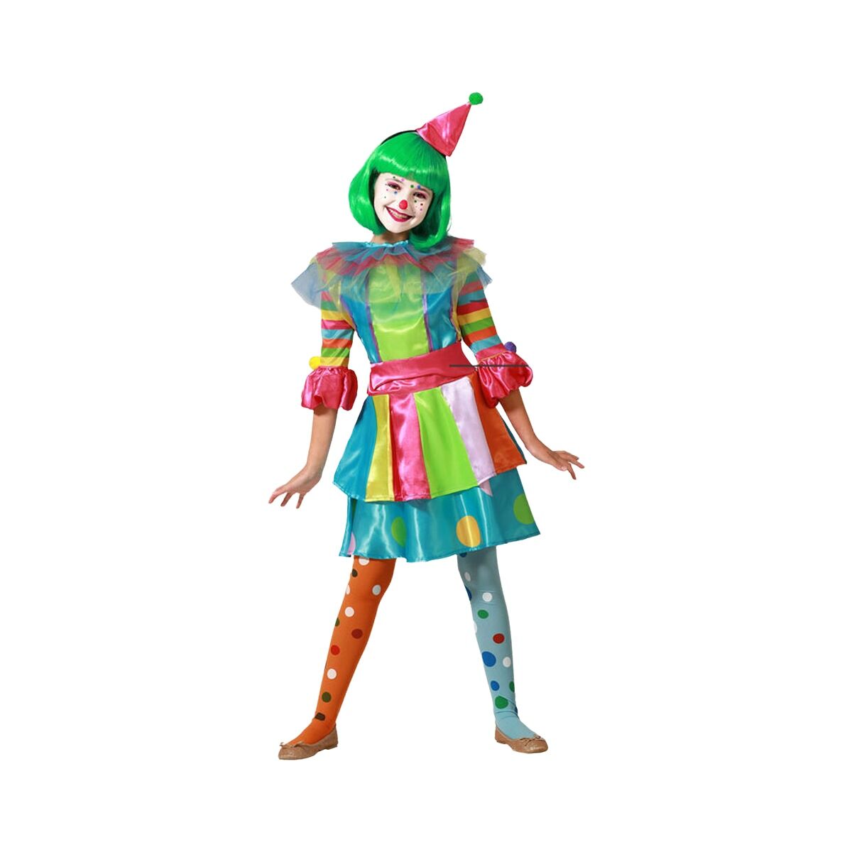 Costume for Children Female Clown/3-4 Years