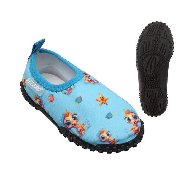 Children's Socks Blue Sea Horse/22