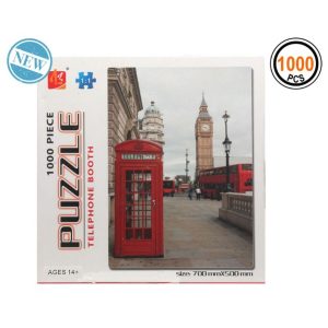 Puzzle Telephone Booth 1000 Pieces