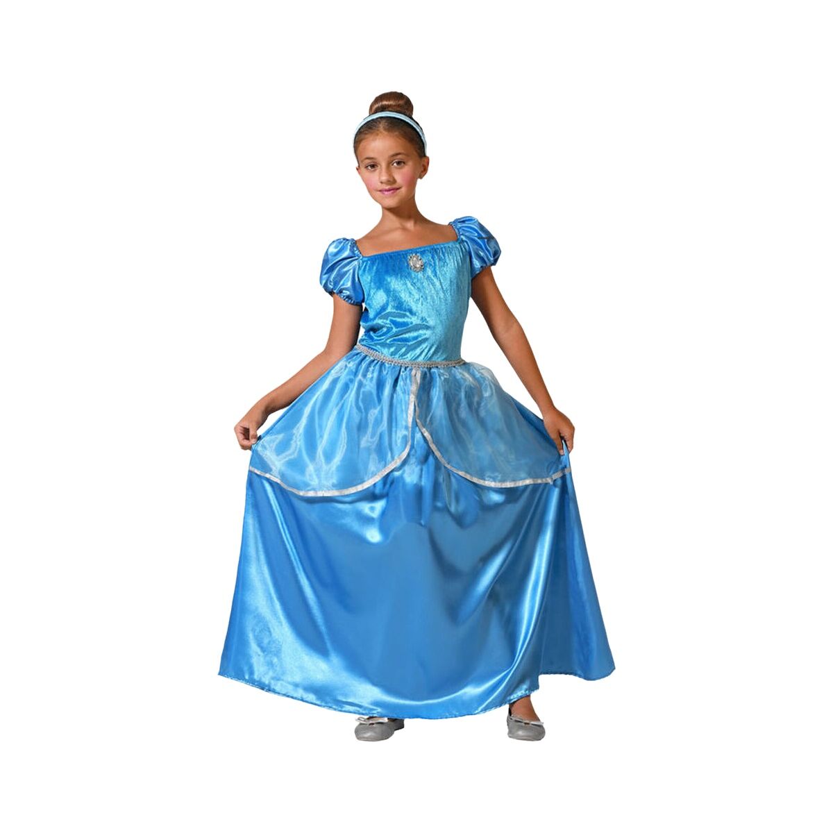 Costume for Children Blue Princess/5-6 Years