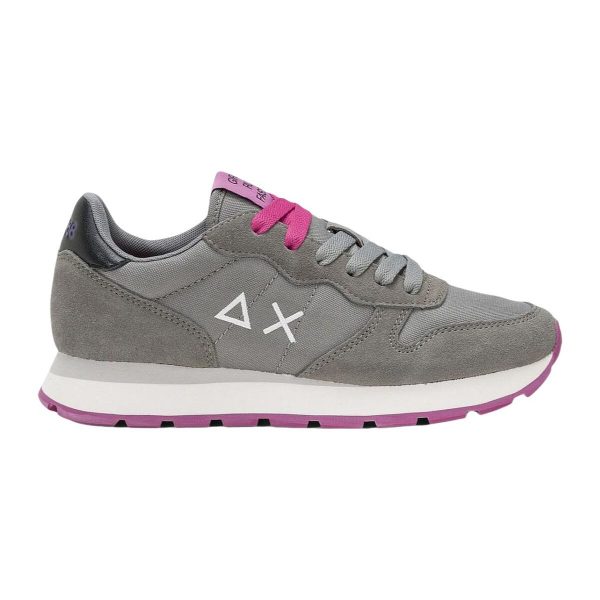 Women's casual trainers SUN68 ALLY SOLID NYLON Z44201 Grey/39