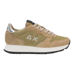 Women's casual trainers SUN68 ALLY GLITTER TEXTILE Z44204 Brown/36