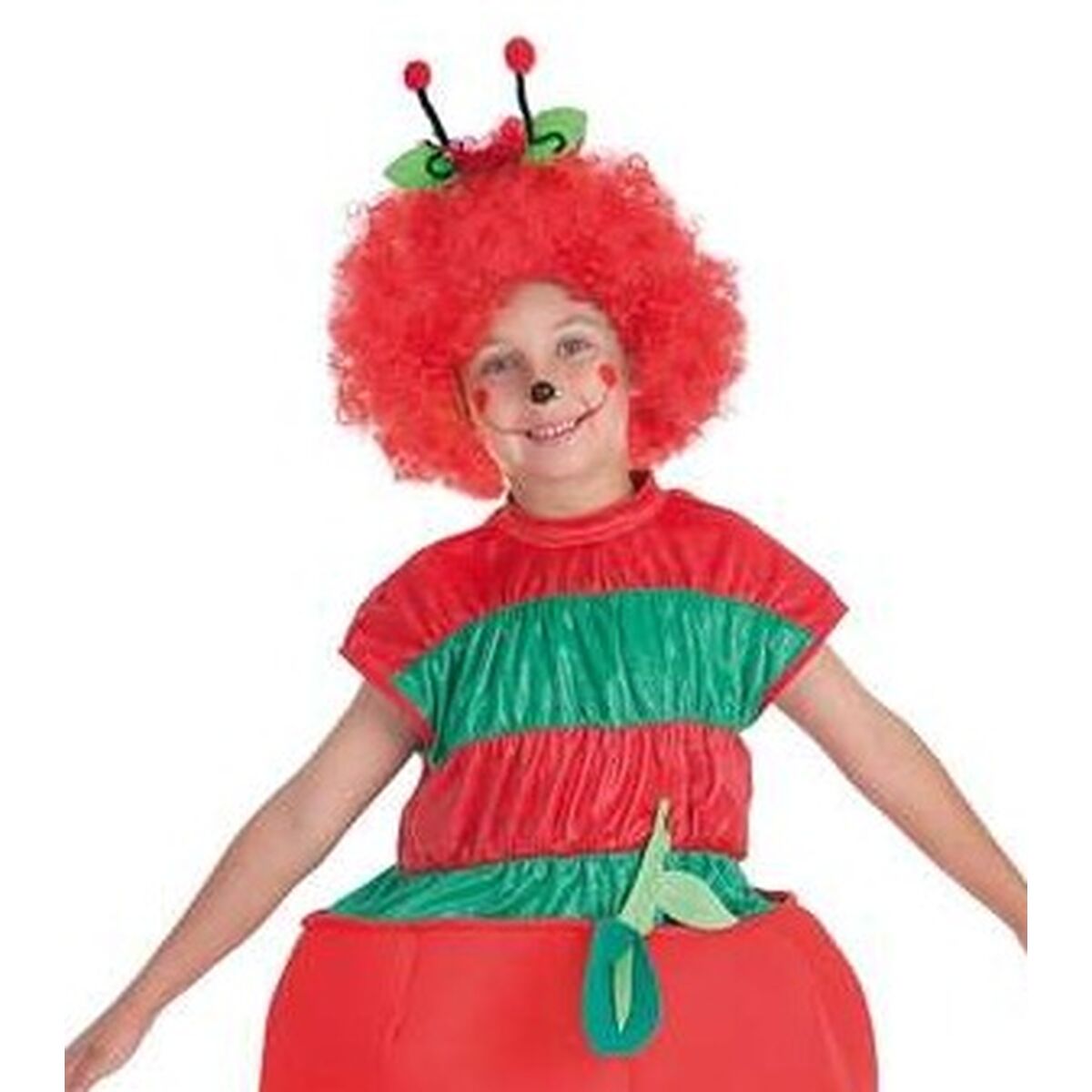 Costume for Children Worm Apple/5-7 Years