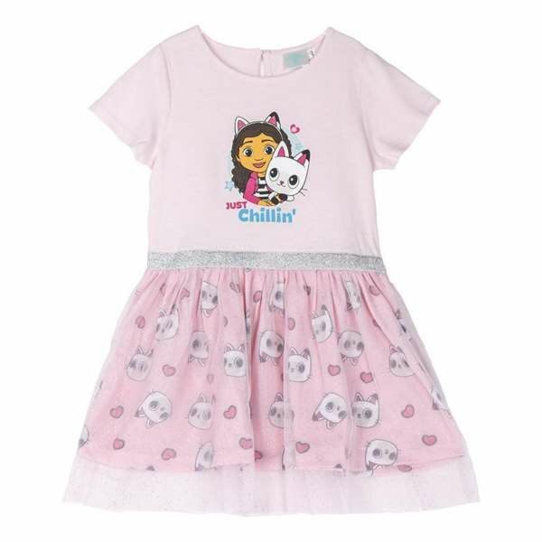 Dress Gabby's Dollhouse Pink/4 Years