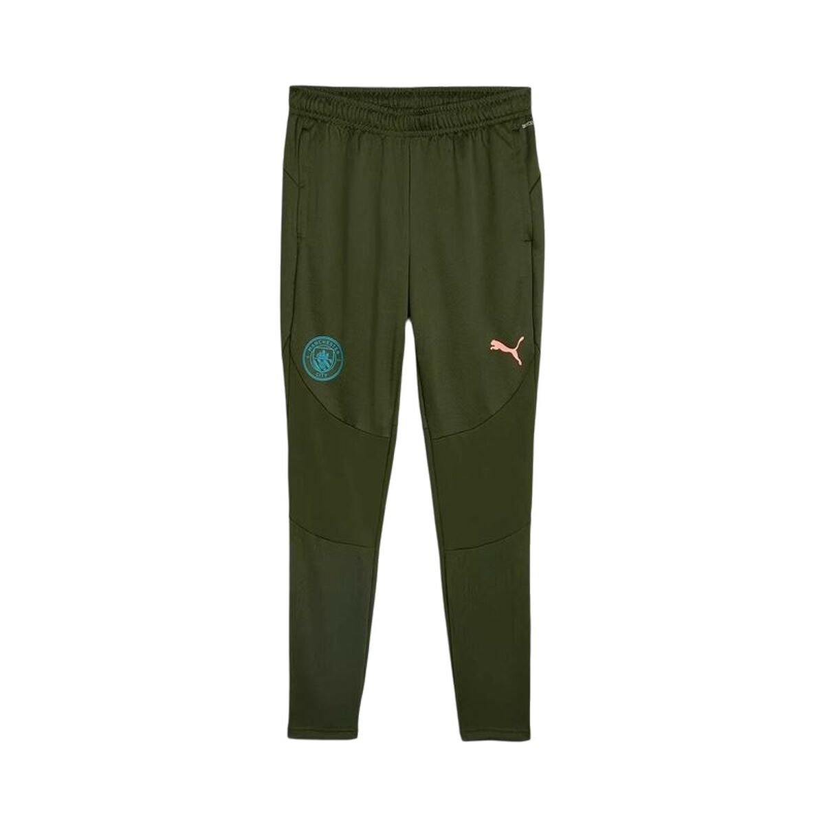 Adult's Tracksuit Bottoms Puma Manchester City Training Green Olive Unisex/S