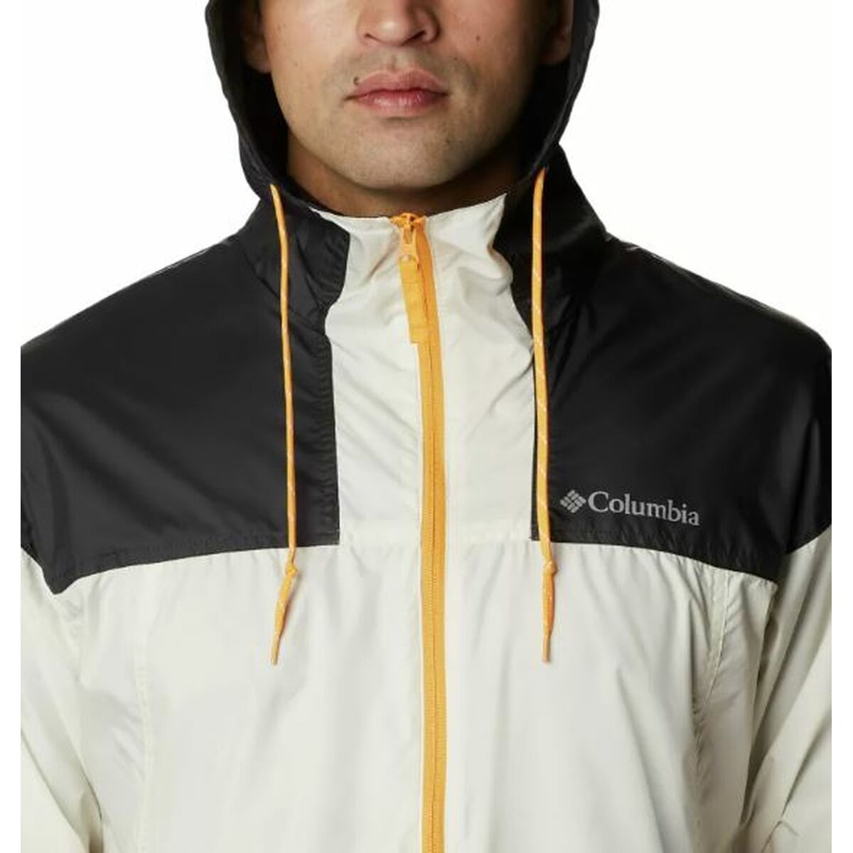Windcheater Jacket Columbia Flash Challenger White/L