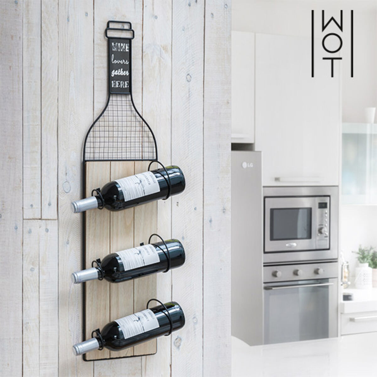 Wagon Trend Wall Mounted Bottle Rack/The Best Wines