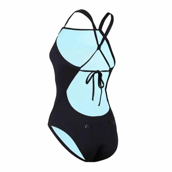 Women’s Bathing Costume Aqua Sphere Essentials Tie Black/36 - Image 3