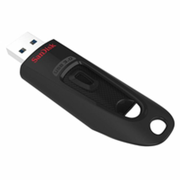Pendrive SanDisk SDCZ48-128G-U46 USB 3.0 Keychain Black 128 GB DDR3 SDRAM