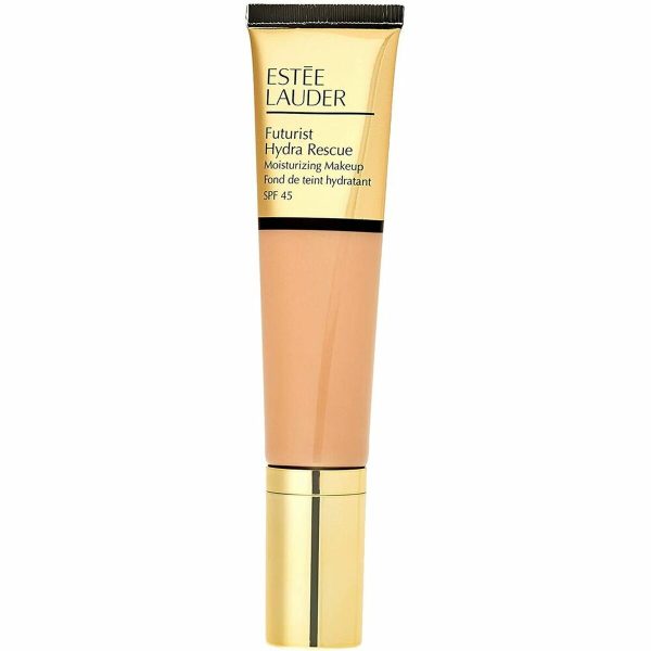 Crème Make-up Base Estee Lauder Futurist Hydra Rescue Nº 5W1 Bronze Spf 45 30 ml
