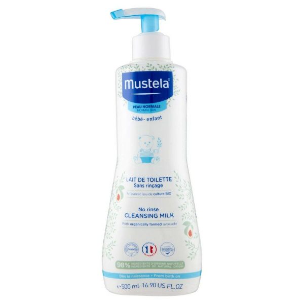 No-rinse Cleansing Water for Babies Mustela 500 ml